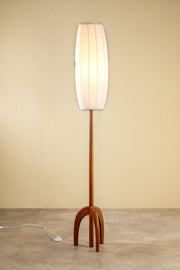 FLOOR LAMPS Skyrocket Wood Floor Lamp (Natural)