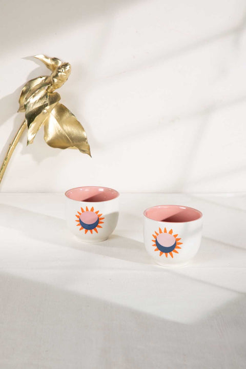 MUGS & CUPS Sol Ceramic Ceramic Kulhar Set