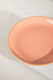 SIDE PLATES Solaire Orange Ceramic Side Plate (Set Of 2)