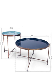 SIDE TABLES Solaire Nested Side Table