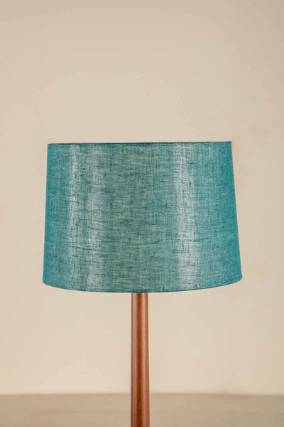 LAMPSHADES Solid Medium Drum Lampshade (Deep Teal)