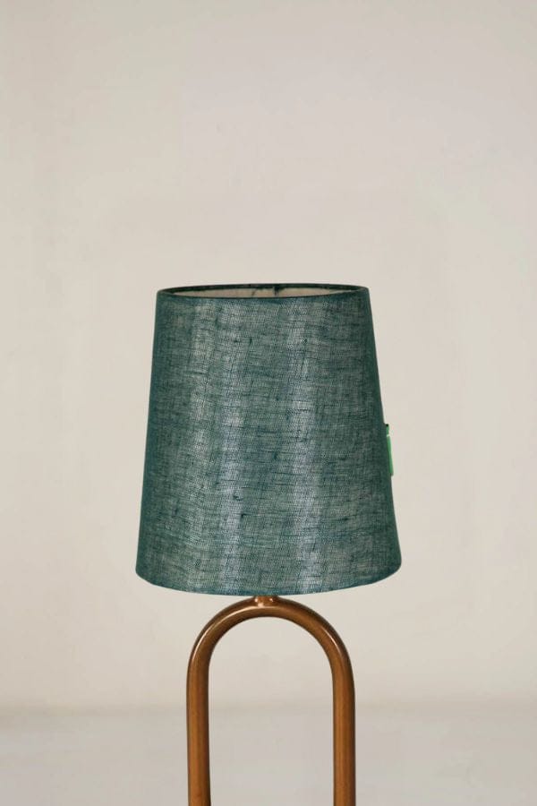 LAMPSHADES Solid Tiny Taper Lampshade (Deep Teal)