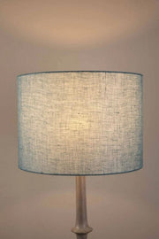 LAMPSHADES Solid Large Drum Lampshade (Aqua Blue)