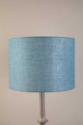 LAMPSHADES Solid Large Drum Lampshade (Aqua Blue)