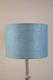 LAMPSHADES Solid Large Drum Lampshade (Aqua Blue)