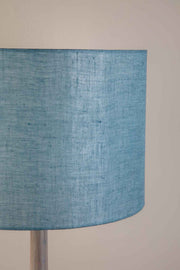 LAMPSHADES Solid Large Drum Lampshade (Aqua Blue)