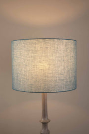 LAMPSHADES Solid Large Drum Lampshade (Aqua Blue)