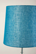 LAMPSHADES Solid Medium Drum Lampshade (Turquoise Blue )