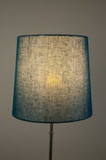 LAMPSHADES Solid Medium Drum Lampshade (Turquoise Blue )