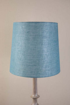 Solid Medium Taper Lampshade (Aqua Blue)