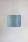 PENDANT LAMPS Solid Large Drum Pendant (Aqua Blue)