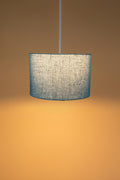 PENDANT LAMPS Solid Medium Drum Pendant (Turquoise Blue)