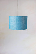 PENDANT LAMPS Solid Medium Drum Pendant (Turquoise Blue)