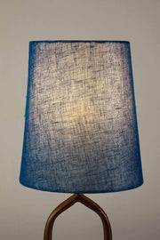 LAMPSHADES Solid Small Taper Lampshade (City Blue)