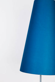 LAMPSHADES Solid Tall Taper Lampshade (Blue)