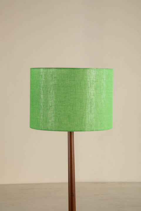 LAMPSHADES Solid Large Drum Lampshade (Sage Green)