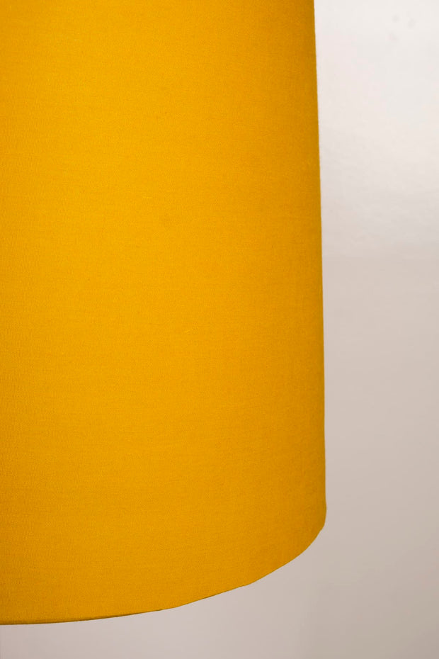 LAMPSHADES Solid Medium Taper Lampshade (Mustard)