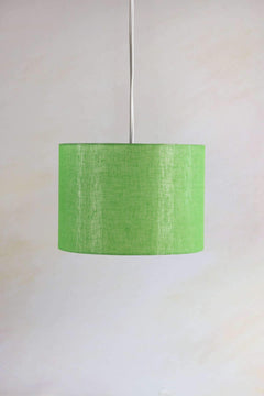 Solid Large Drum Pendant (Sage Green)