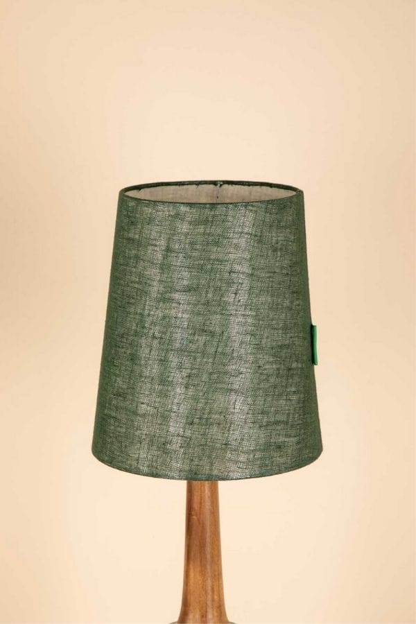 LAMPSHADES Solid Small Taper Lampshade (Forest Green)