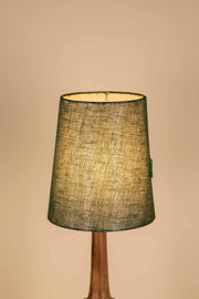 LAMPSHADES Solid Small Taper Lampshade (Forest Green)