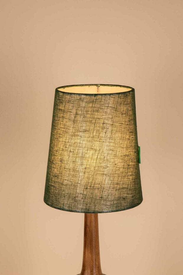 LAMPSHADES Solid Small Taper Lampshade (Forest Green)