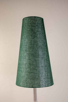 Solid Tall Taper Lampshade (Forest Green)
