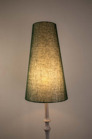 LAMPSHADES Solid Tall Taper Lampshade (Forest Green)