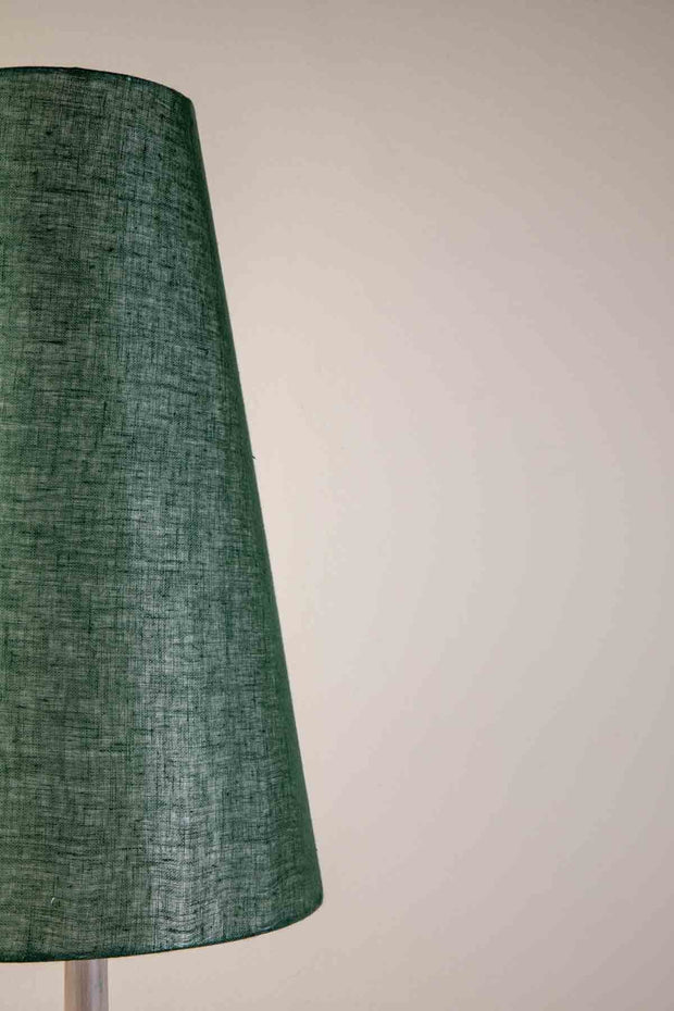 LAMPSHADES Solid Tall Taper Lampshade (Forest Green)