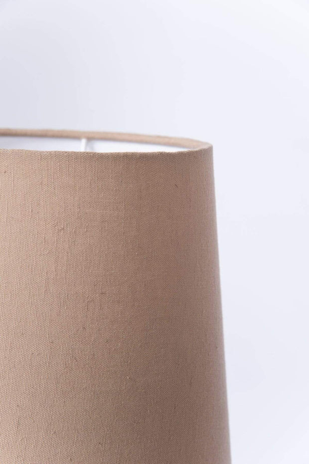 LAMPSHADES Solid Small Taper Lampshade (Beige)