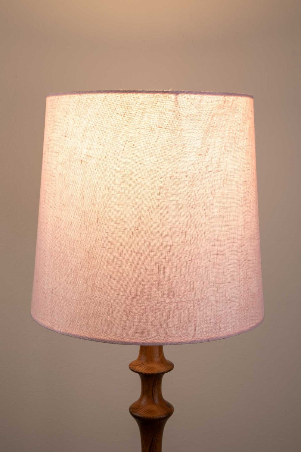 Solid Medium Taper Lampshade (Blush Pink)
