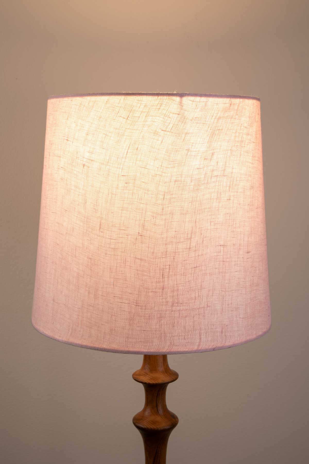 Solid Medium Taper Lampshade (Blush Pink)
