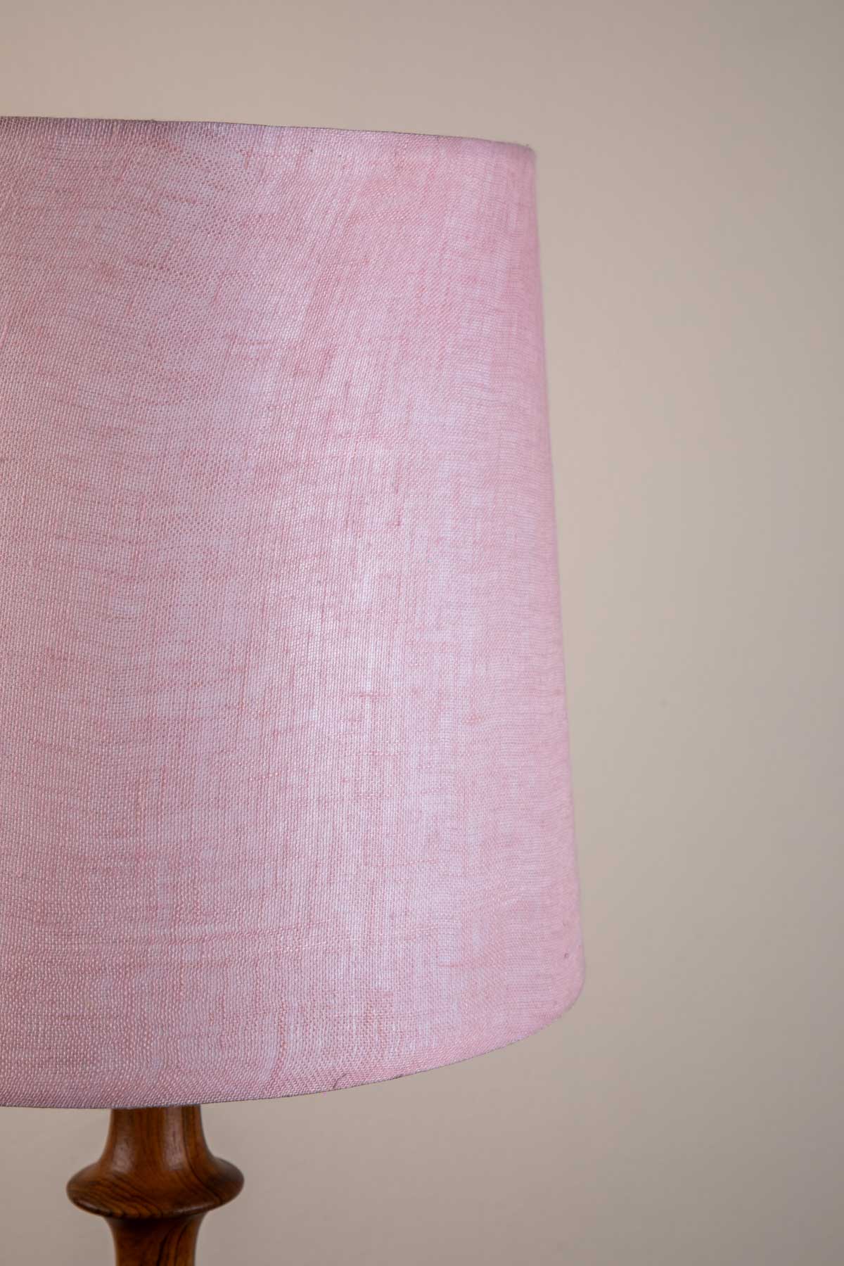 Solid Medium Taper Lampshade (Blush Pink)
