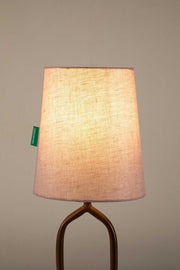 LAMPSHADES Solid Small Taper Lampshade (Dusty Pink)