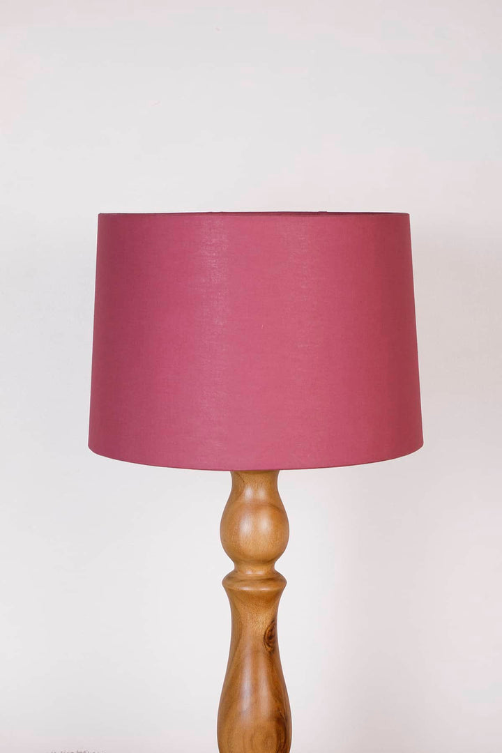 LAMPSHADES Solid Medium Drum Lampshade (Magenta)