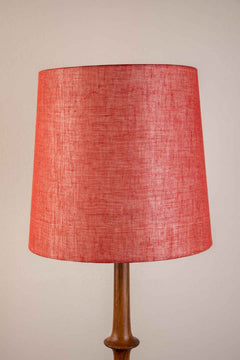 Solid Medium Taper Lampshade (Dusky Red)