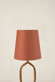 LAMPSHADES Solid Tiny Taper Lampshade (Dusky Red)