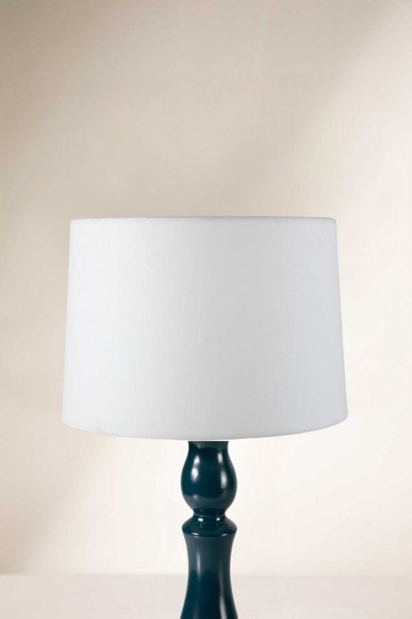 LAMPSHADES Solid Medium Drum Lampshade (Off White)