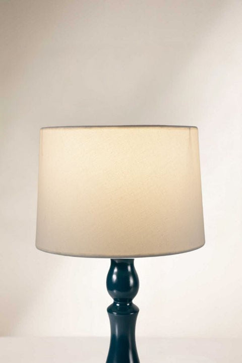 LAMPSHADES Solid Medium Drum Lampshade (Off White)