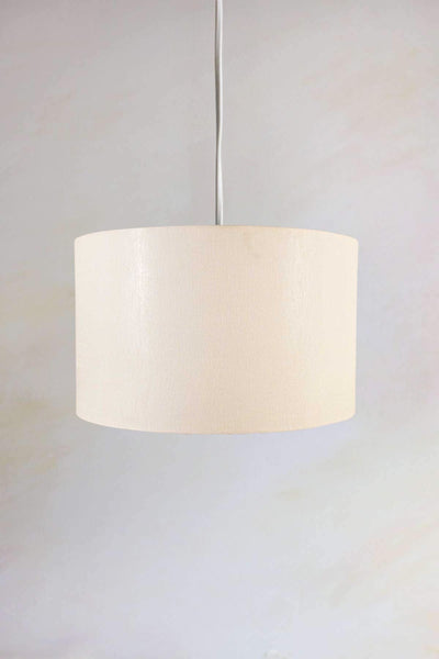PENDANT LAMPS Solid Extra Large Drum Pendant (Off White)