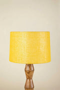 LAMPSHADES Solid Medium Taper Drum Lampshade (Soft Yellow)