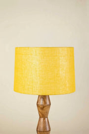 LAMPSHADES Solid Medium Taper Drum Lampshade (Soft Yellow)