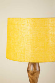 LAMPSHADES Solid Medium Drum Lampshade (Soft Yellow)