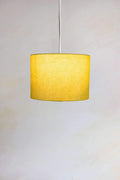 PENDANT LAMPS Solid Medium Drum Pendant (Soft Yellow)