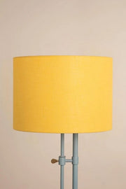 LAMPSHADES Solid Large Drum Lampshade (Mustard Yellow)