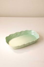 SERVING DISHES Solid Jade Serving Dish