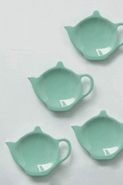 DINING ACCESSORIES Solid Mint Tea Bag Thinggy (Set Of 4)