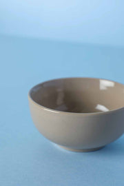 BOWLS Solid Saturn Sand Ceramic Katori (Set Of 4)