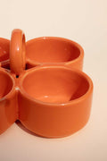 DINING ACCESSORIES Solid Orange Spice Set