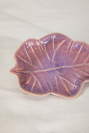 DINING ACCESSORIES Solid Ceramic Leaf Palette (Set Of 2)