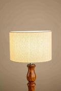 LAMPSHADES Solid Medium Drum Lampshade (Off White)